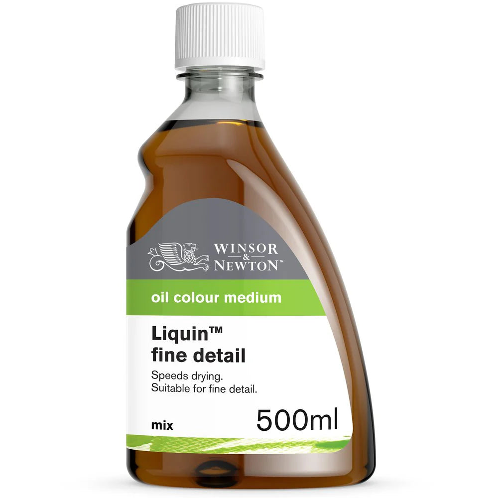 Winsor & Newton Oil Medium LIQUIN 500ml Fine detail