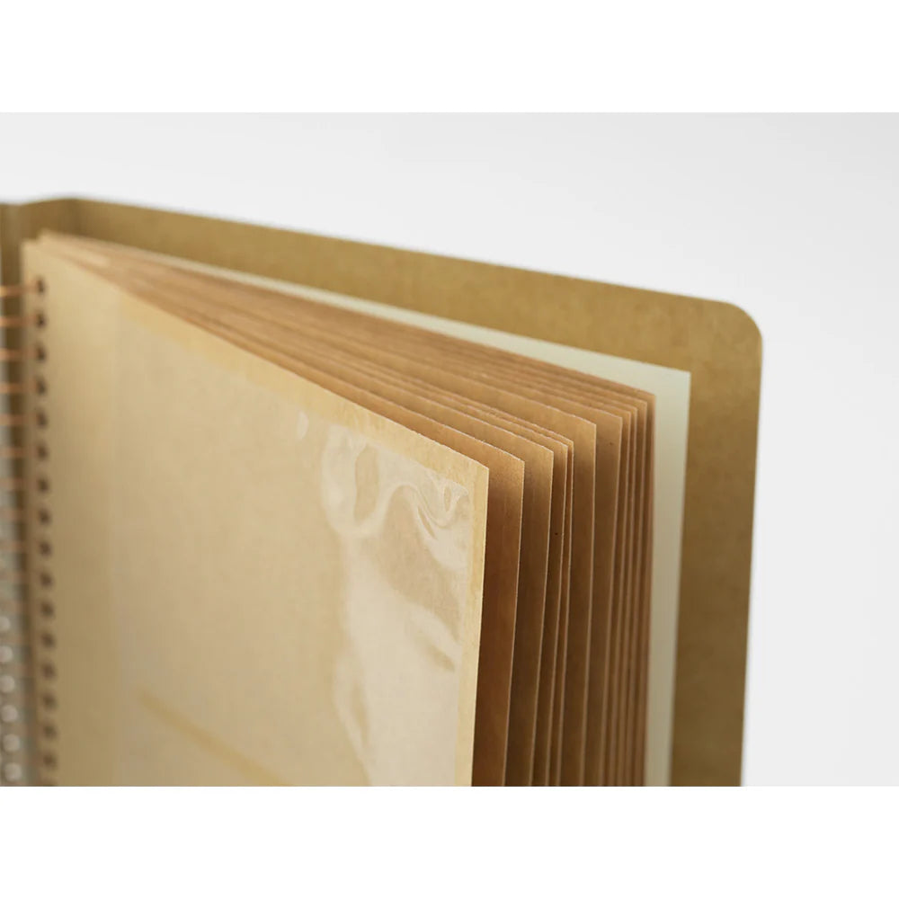 Traveler´s Company - TRC SPIRAL RING NOTEBOOK A5 Slim Card File