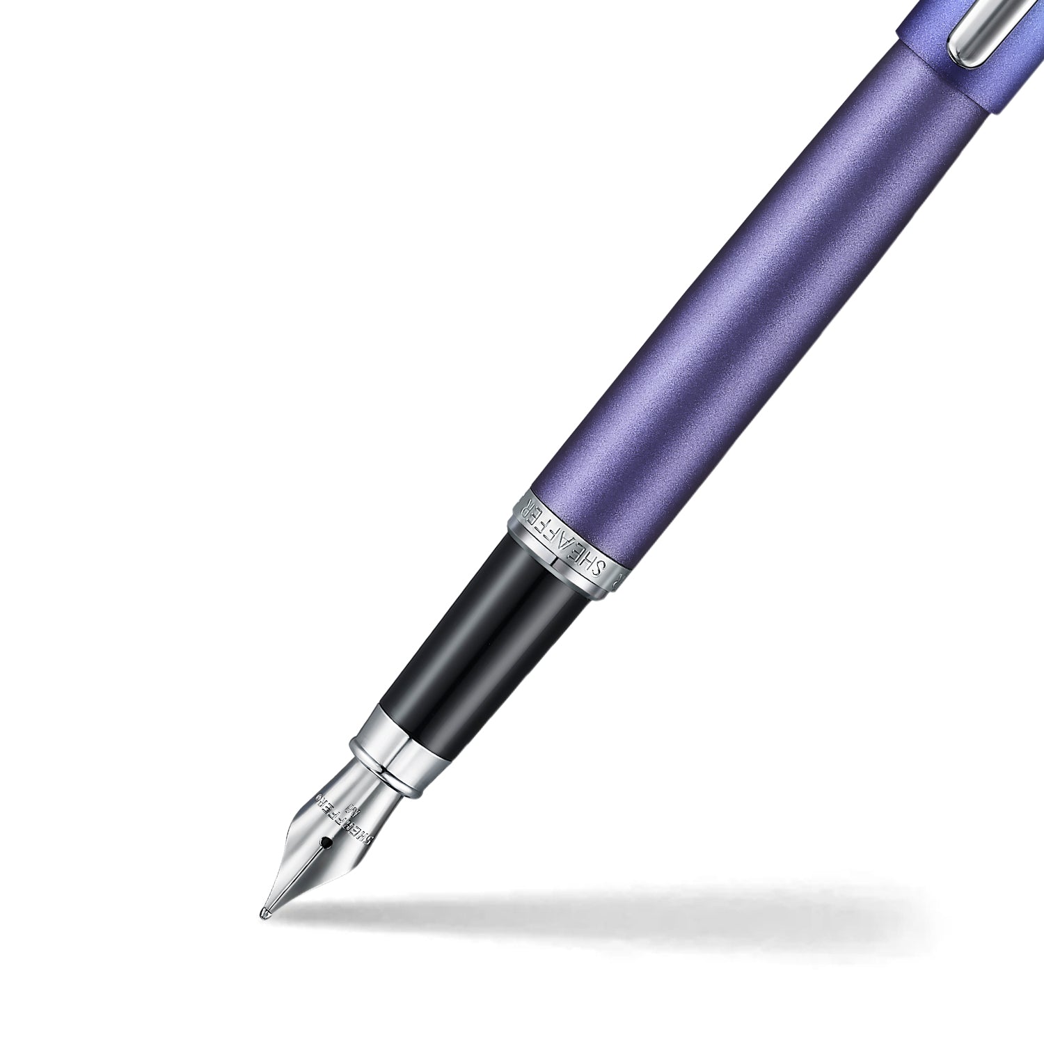 Sheaffer VFM Expressions Blue/Purple Pearlised Gradient with Chrome Accents