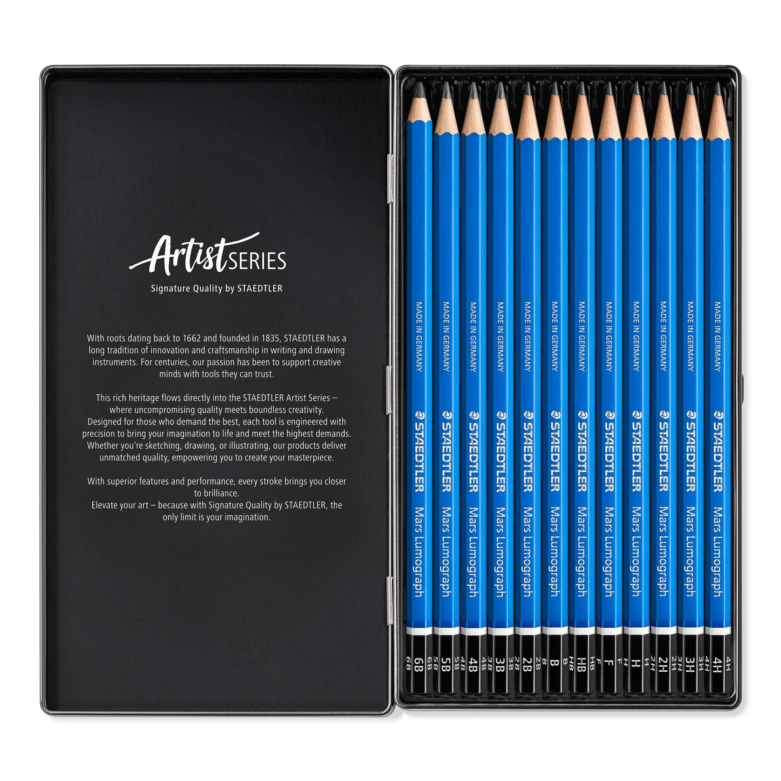 Staedtler Mars Lumograpf set of 24