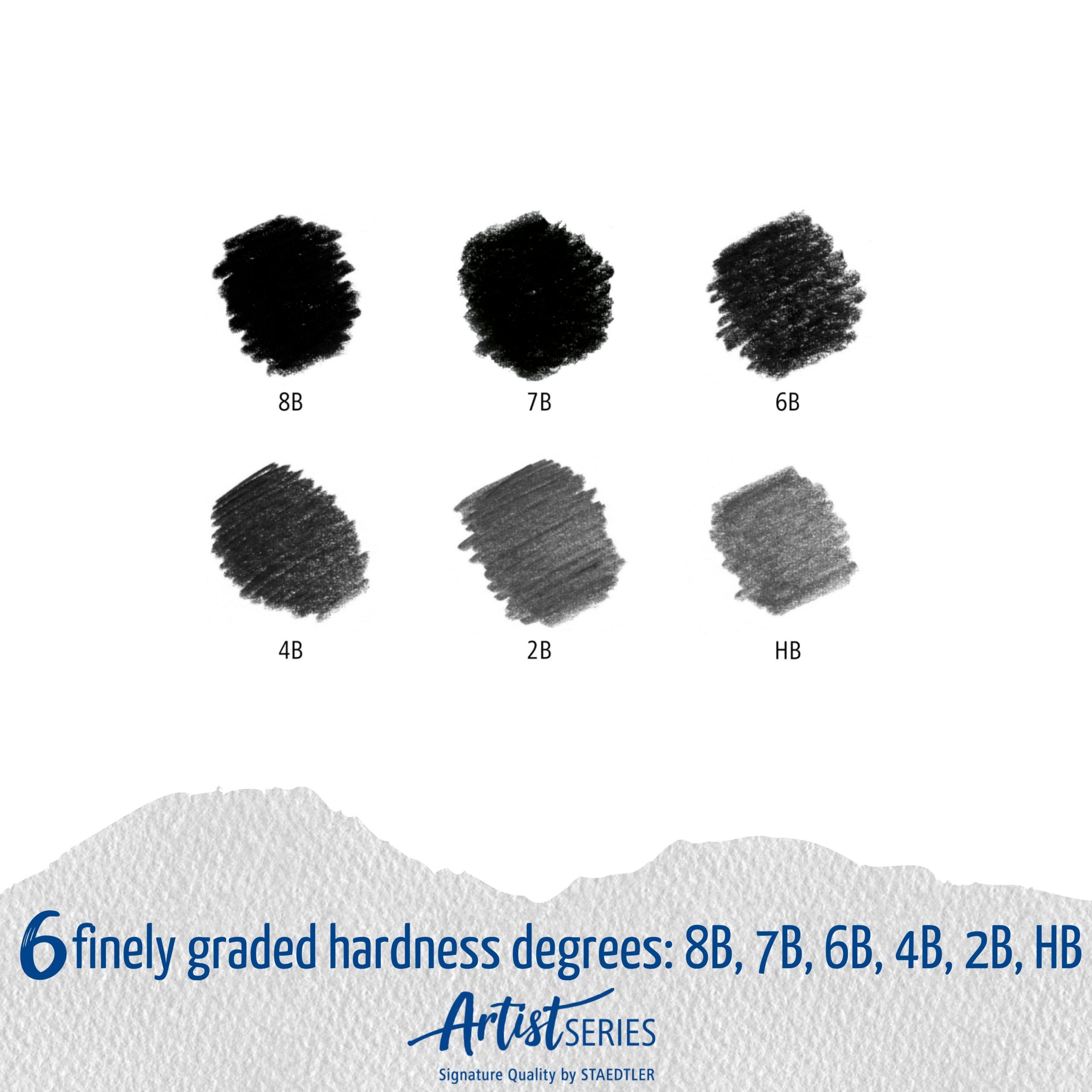 Staedtler Mars lumograph Black set of 6