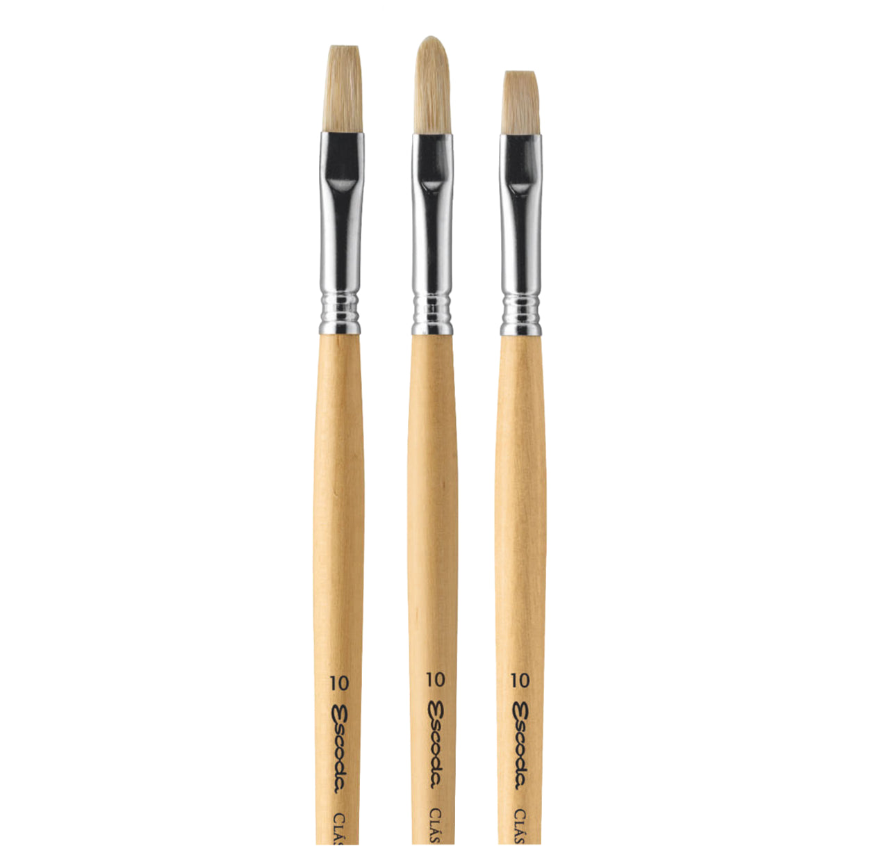 Escoda Clásico Flat Boar Bristle Brush 4628