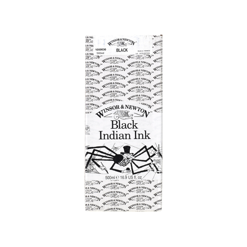 Winsor & Newton Drawing INK 030 500 ml. Black indian