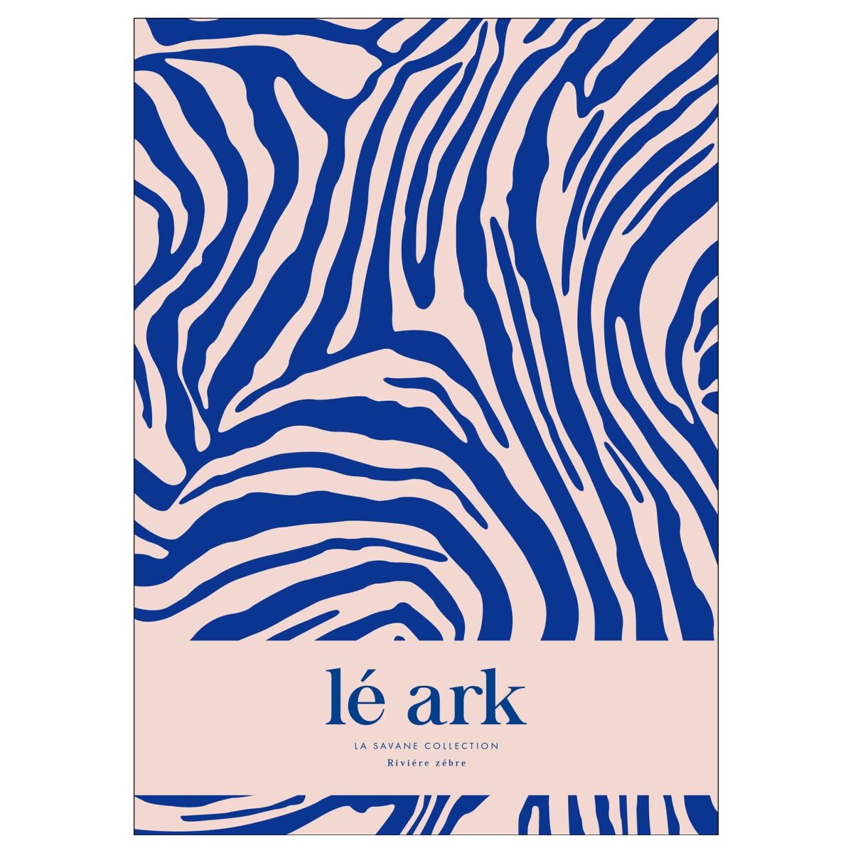 Lé Ark Riviére Zébre 30 x 40 cm