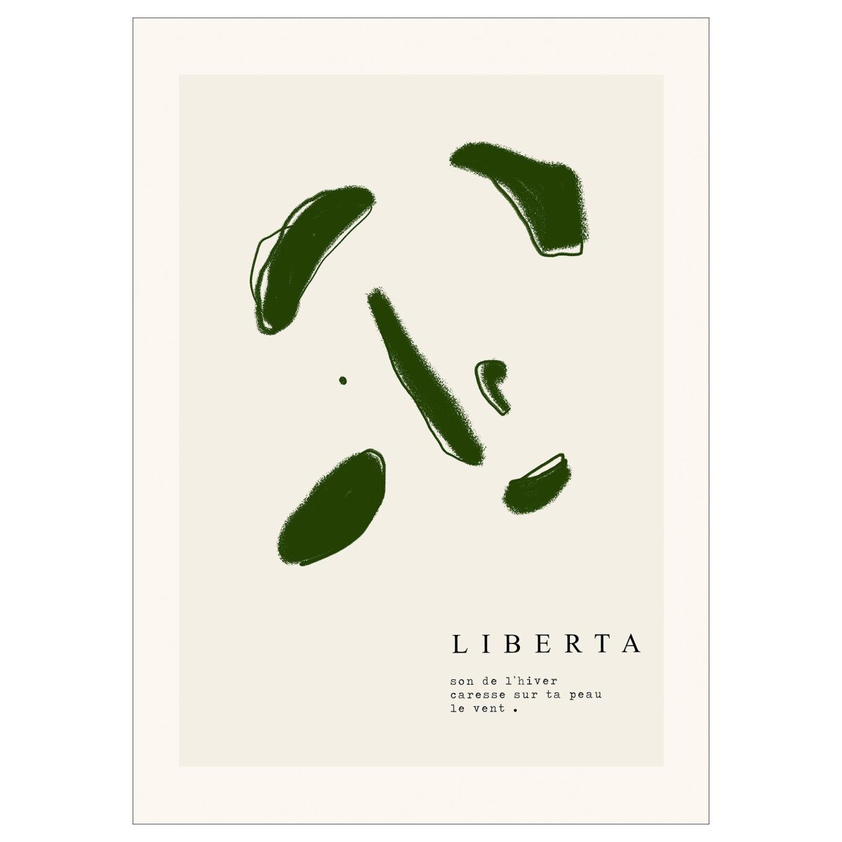 PSTR Studio Sophie M. Lucie - Liberta 30 x 40 cm