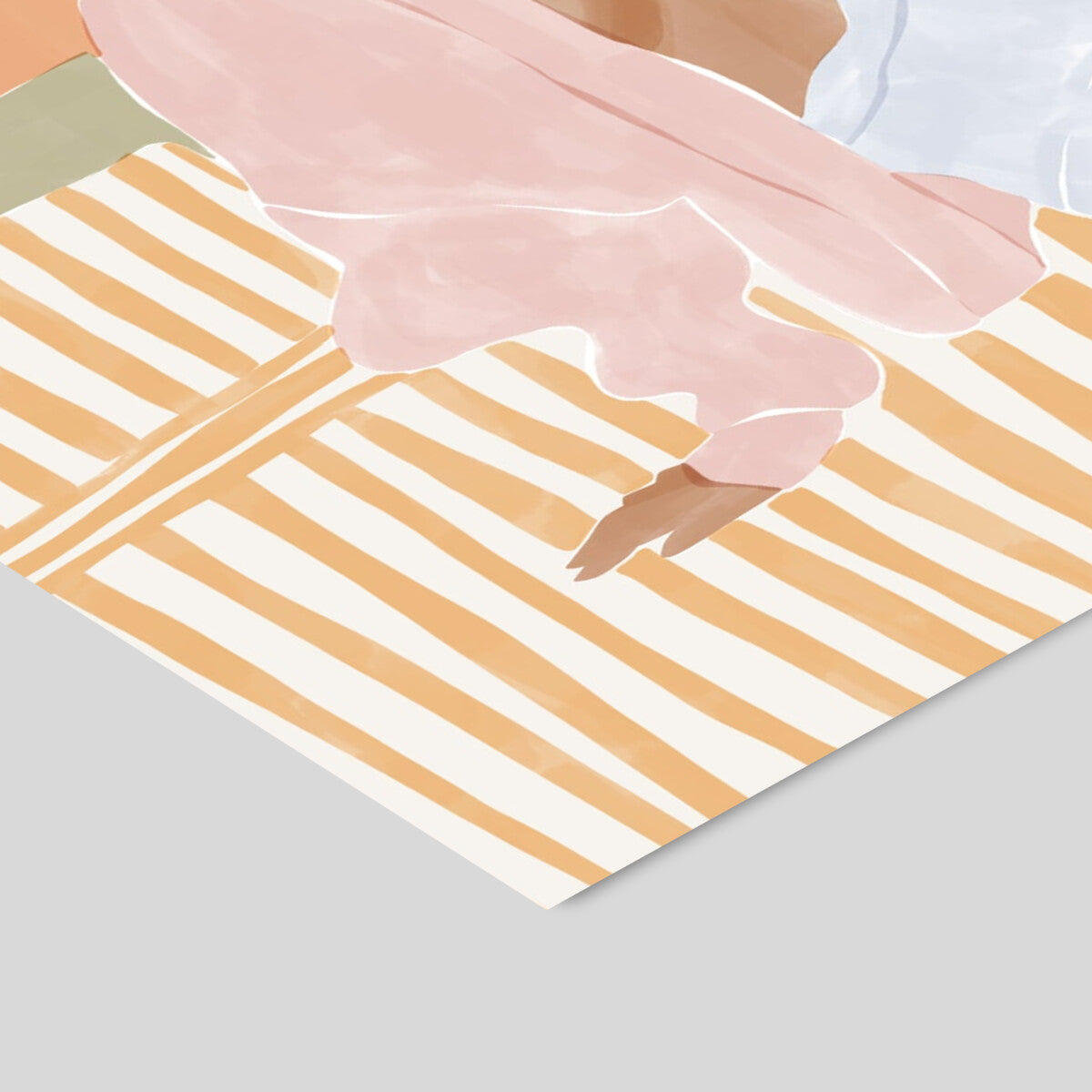 Ivy Green Illustrations Just Let Me Chill A3