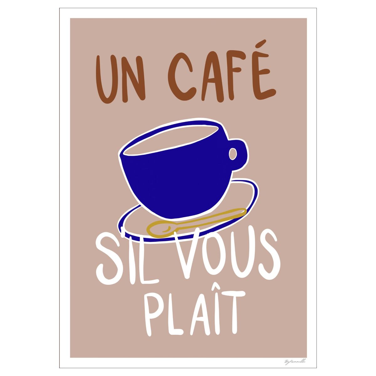 ByKammille Un café s'il vous plaît - A5