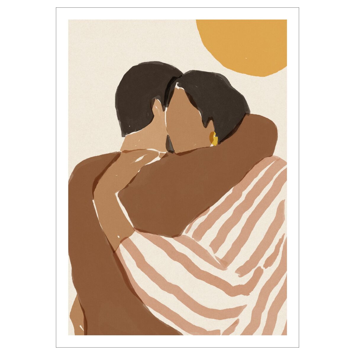 Sacrée Frangine Love Language 50 x 70 cm