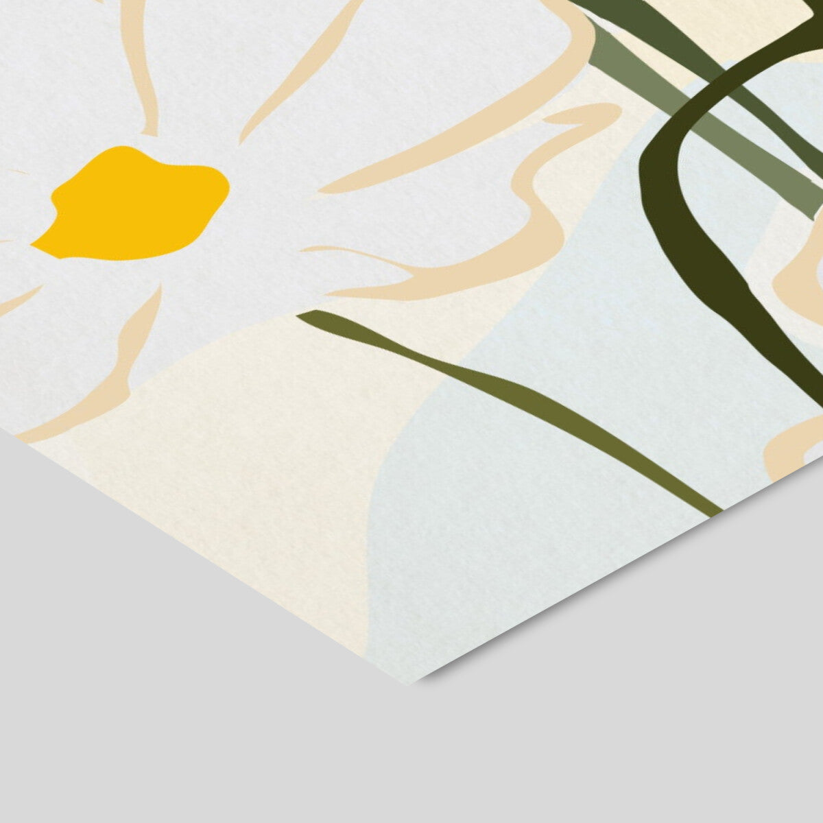 Affordable Art Prints x ThingDesign Yellow Flowers - A5