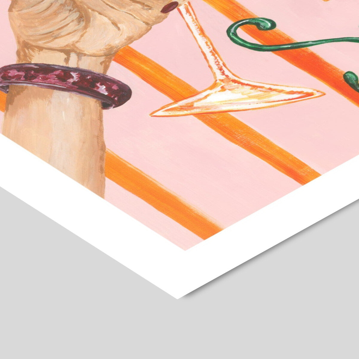 Violets Print House Aperol Spritz Art Print 50 x 70 cm