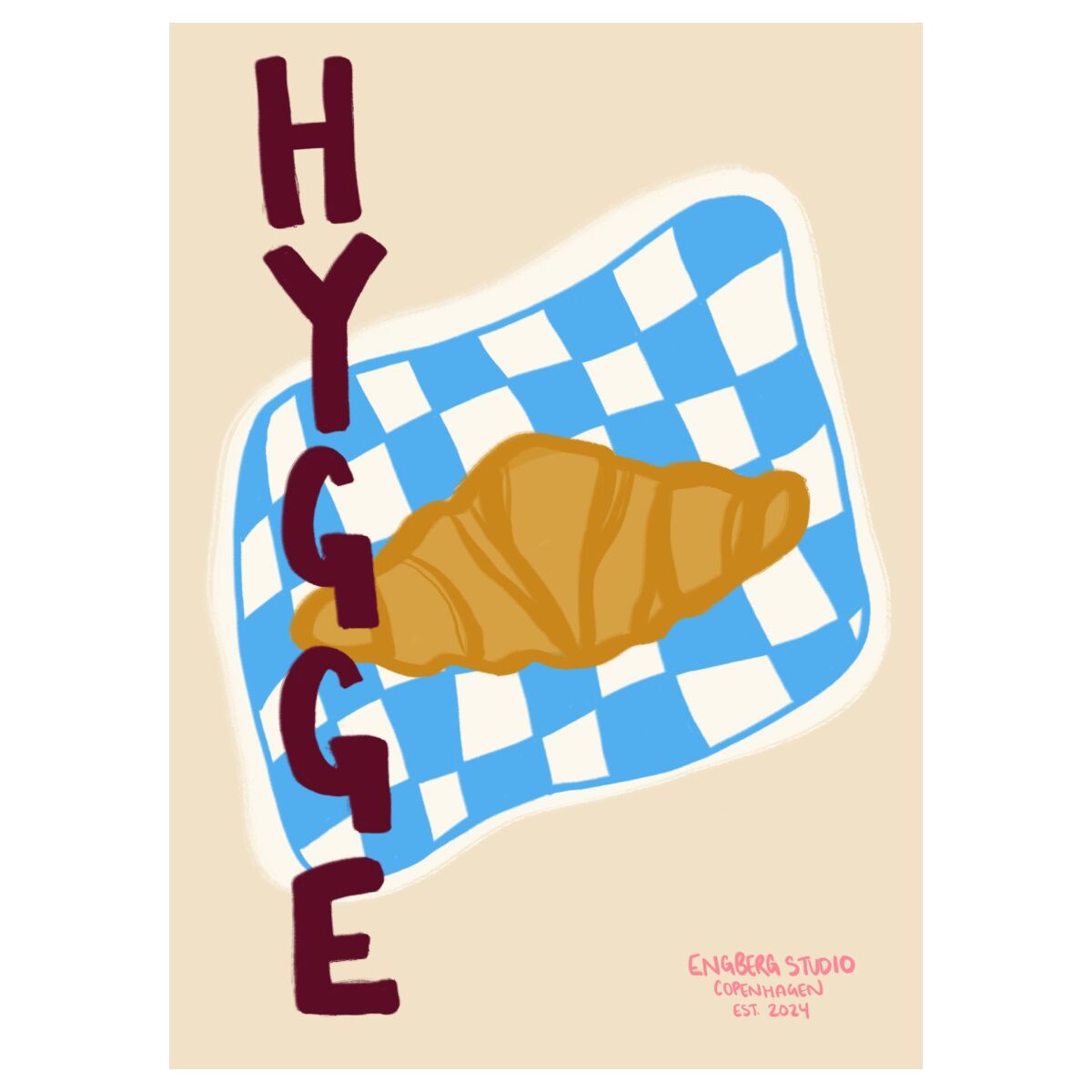 Engberg Studio Hygge - Croissant - A5