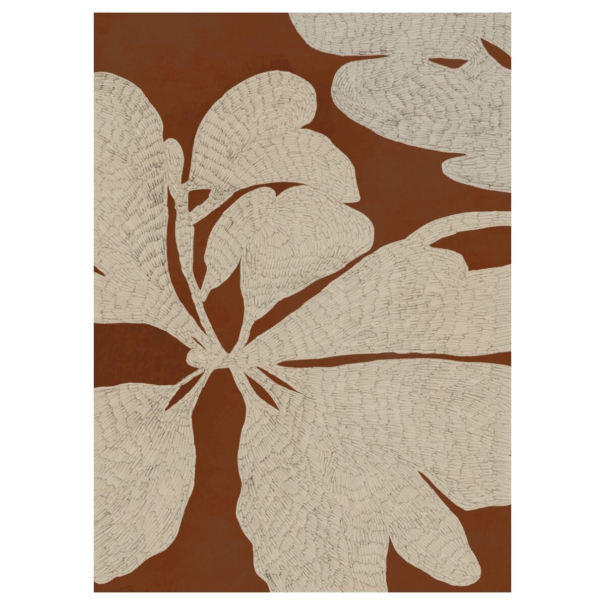 Treechild Leafy Patterns 50 x 70 cm