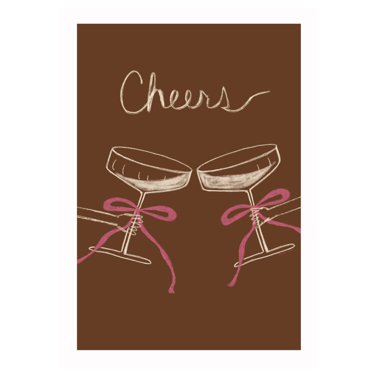 Engberg Studio Cheers to my BFF - A5