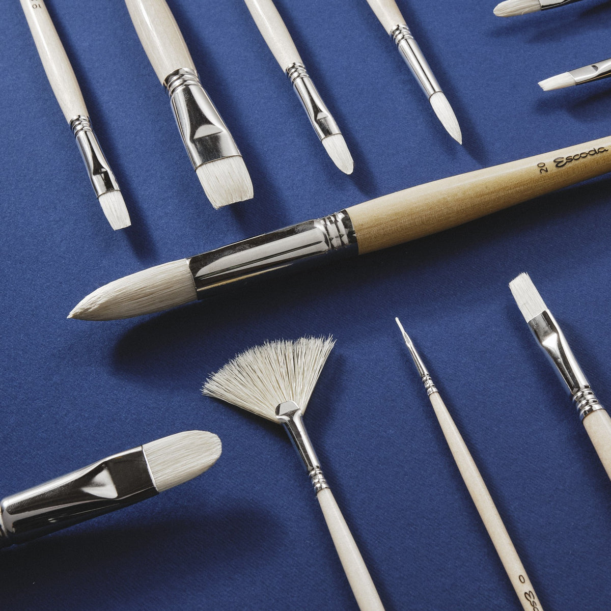 Escoda Clásico Filbert Boar Bristle Brush 4528
