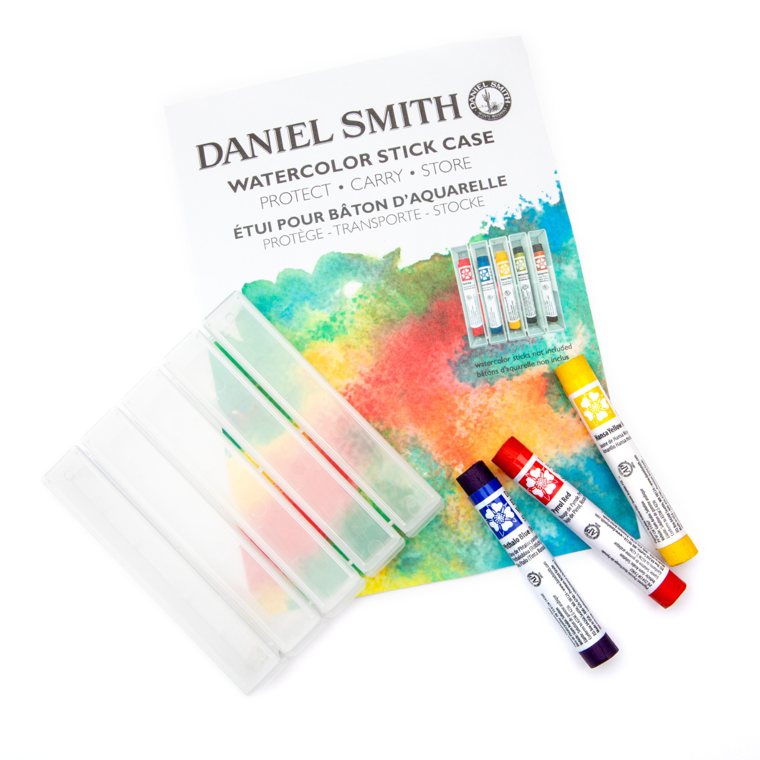 DS Watercolor Stick 5-stick plastic box