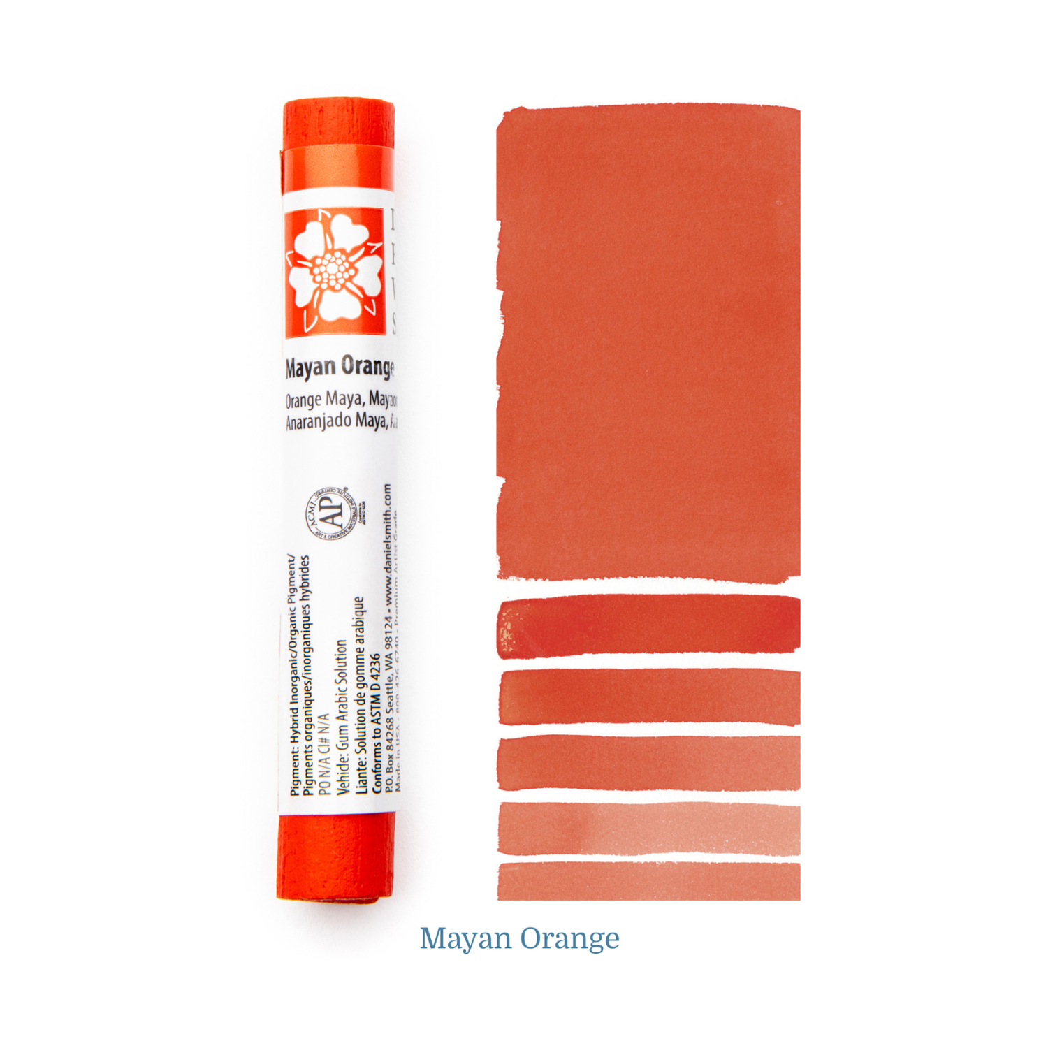 DS Watercolor Stick Mayan Orange