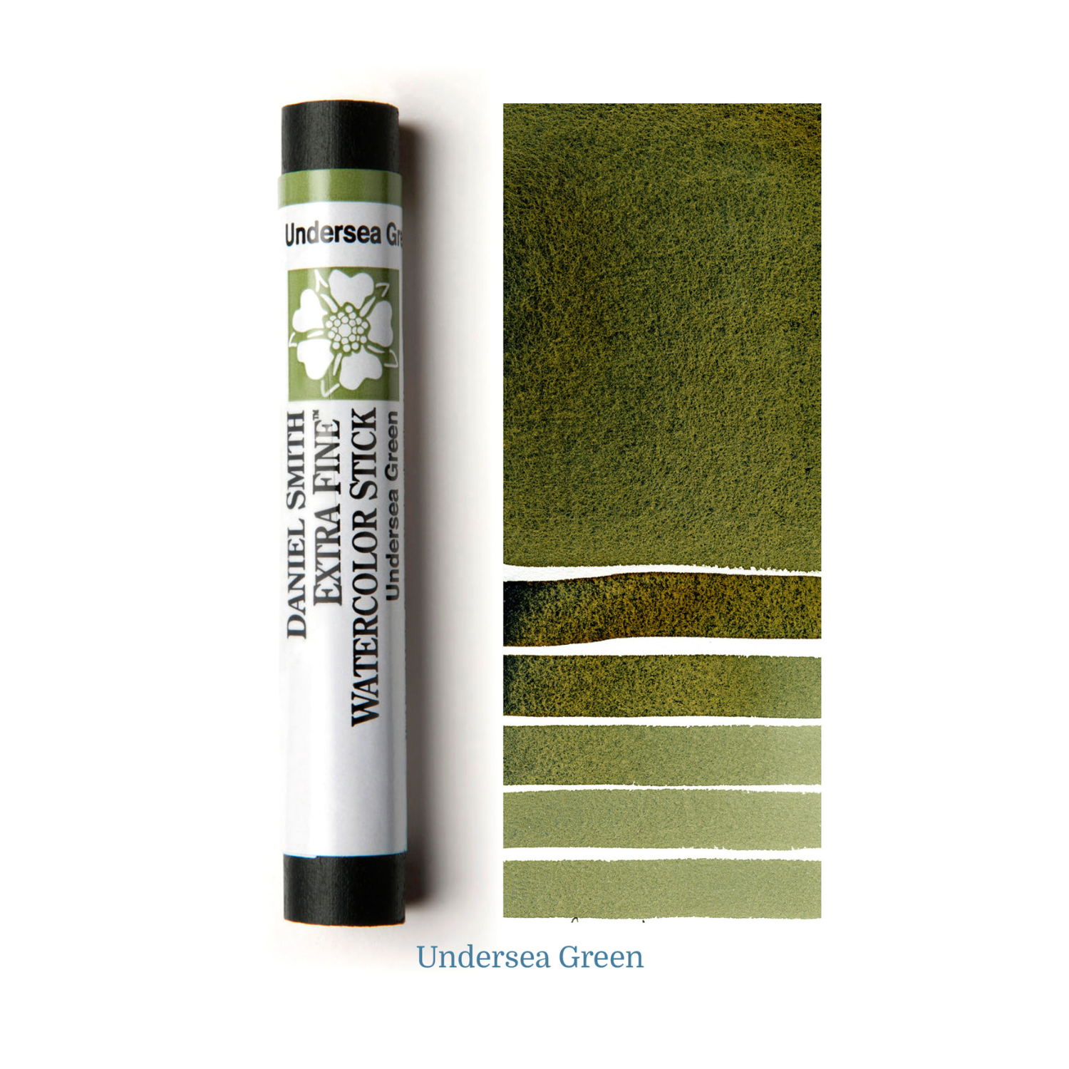 DS Watercolor Stick Undersea Green