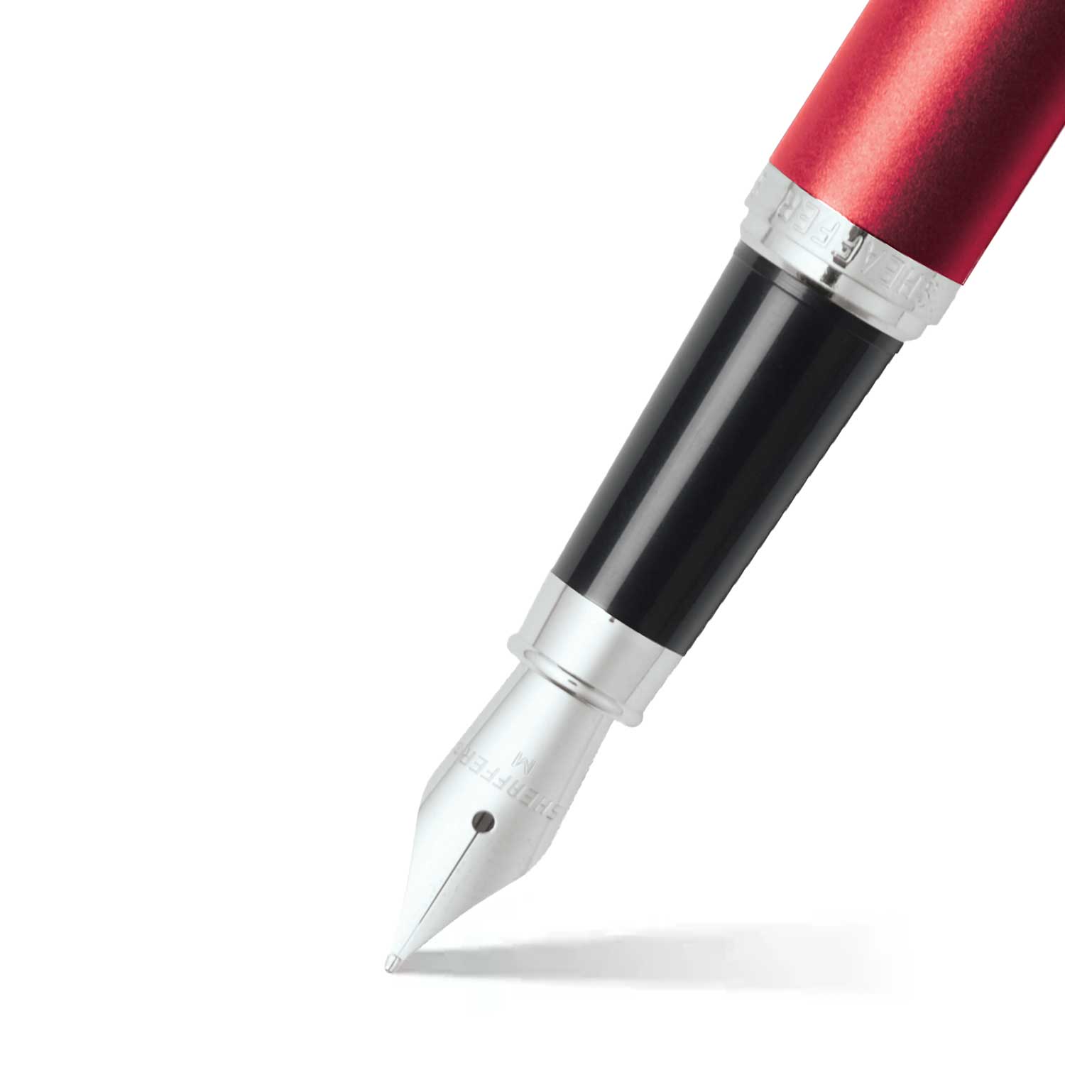 Sheaffer VFM Red with Chrome Accents