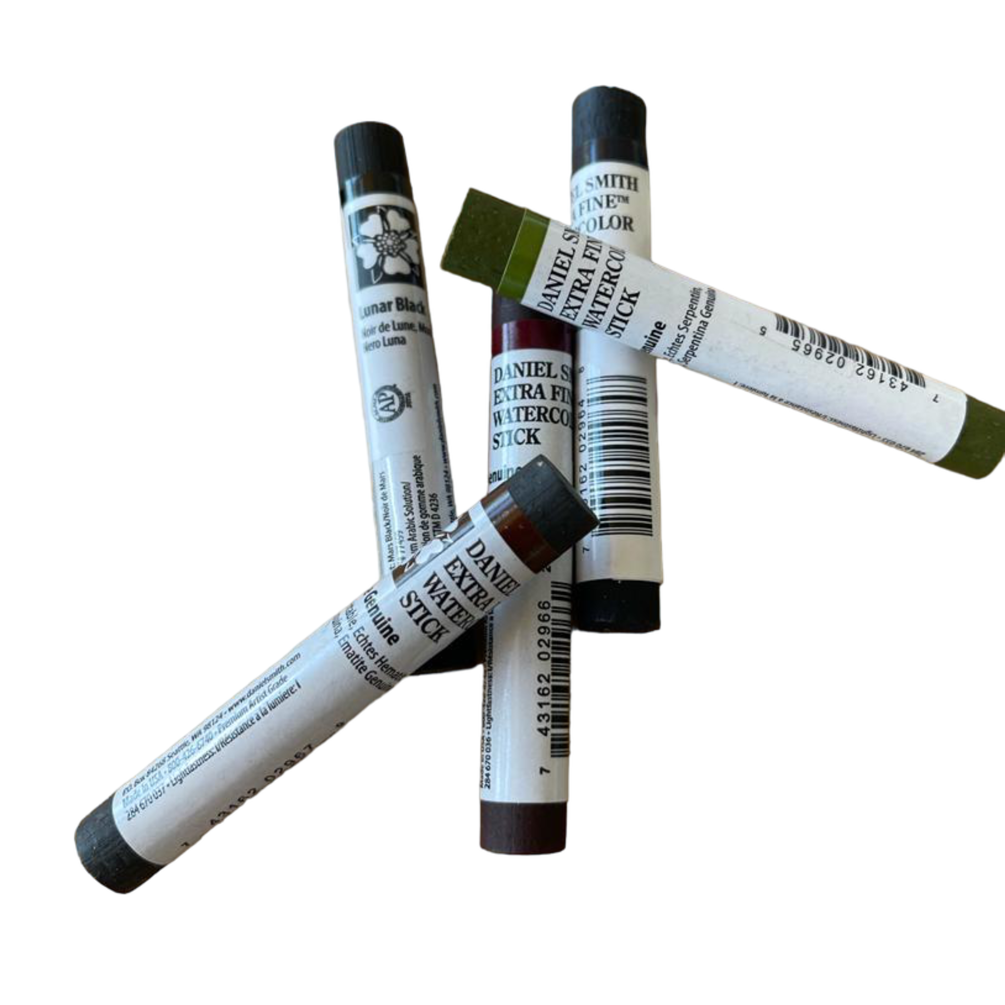 Daniel Smith Akvarel Stick 5 stk. Granulating Power Set