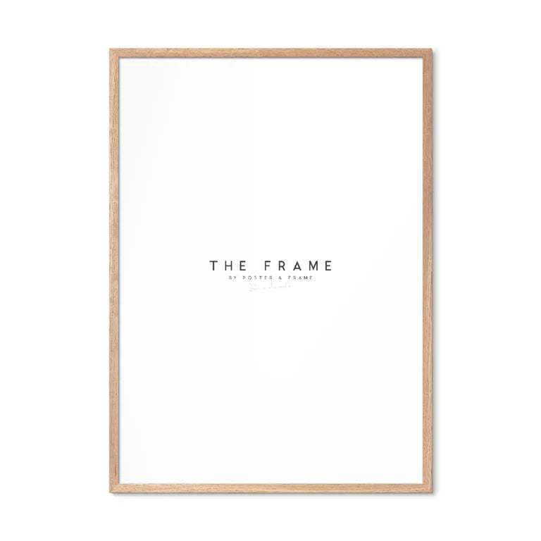 Træramme - Lys Eg