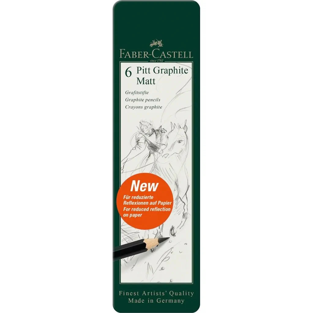 FC Pitt Graphite Matt set of 6 pieces
