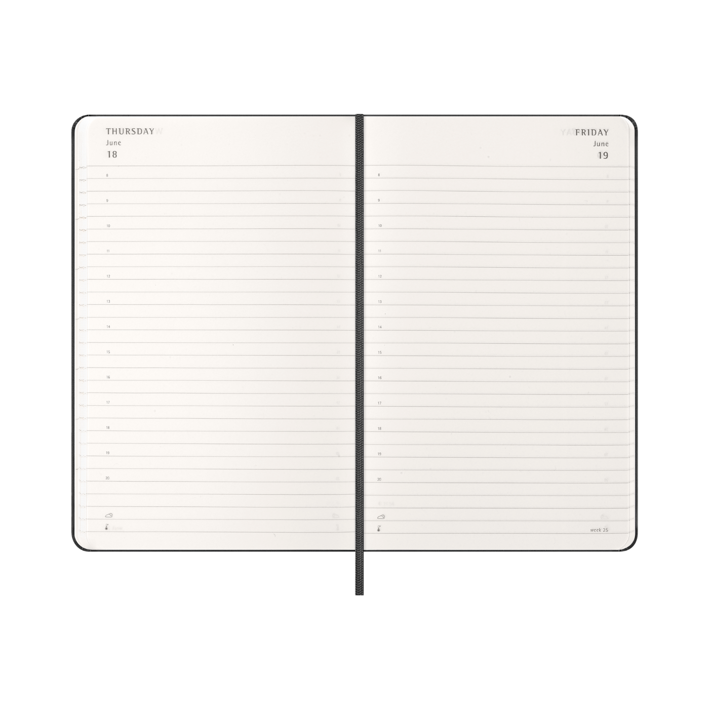 Moleskine Kalender Hard 12M Daily Large Sort 2026
