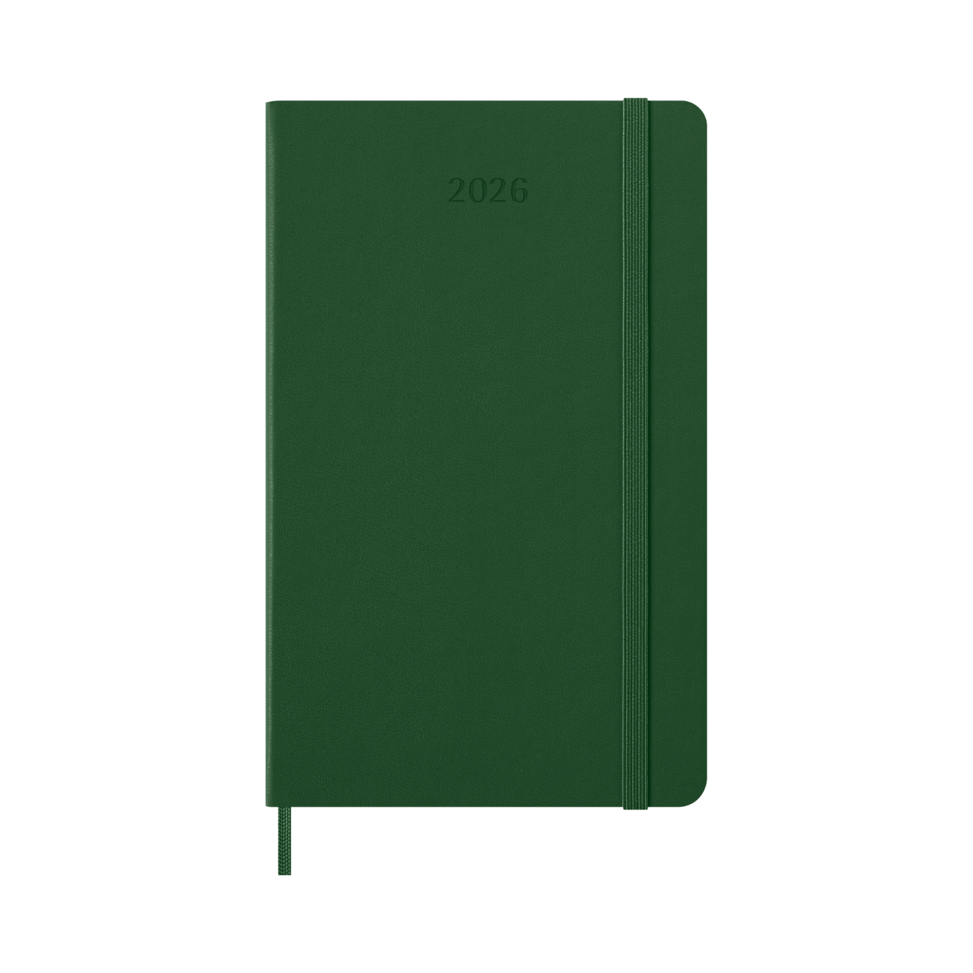 Moleskine Kalender Hard 12M Daily Large Myrtle Green 2026