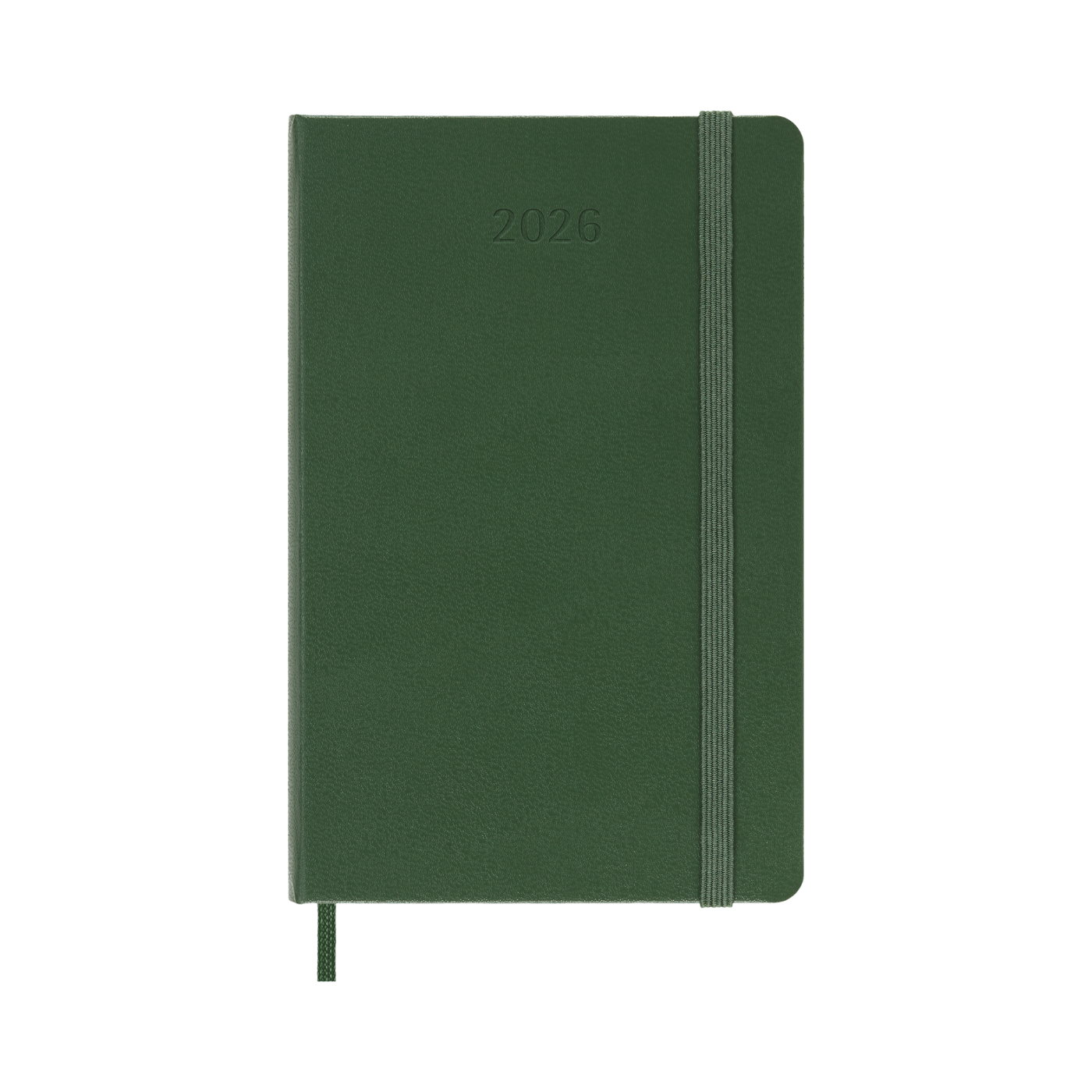 Moleskine Kalender Hard 12M Daily Pocket Myrtle Green 2026