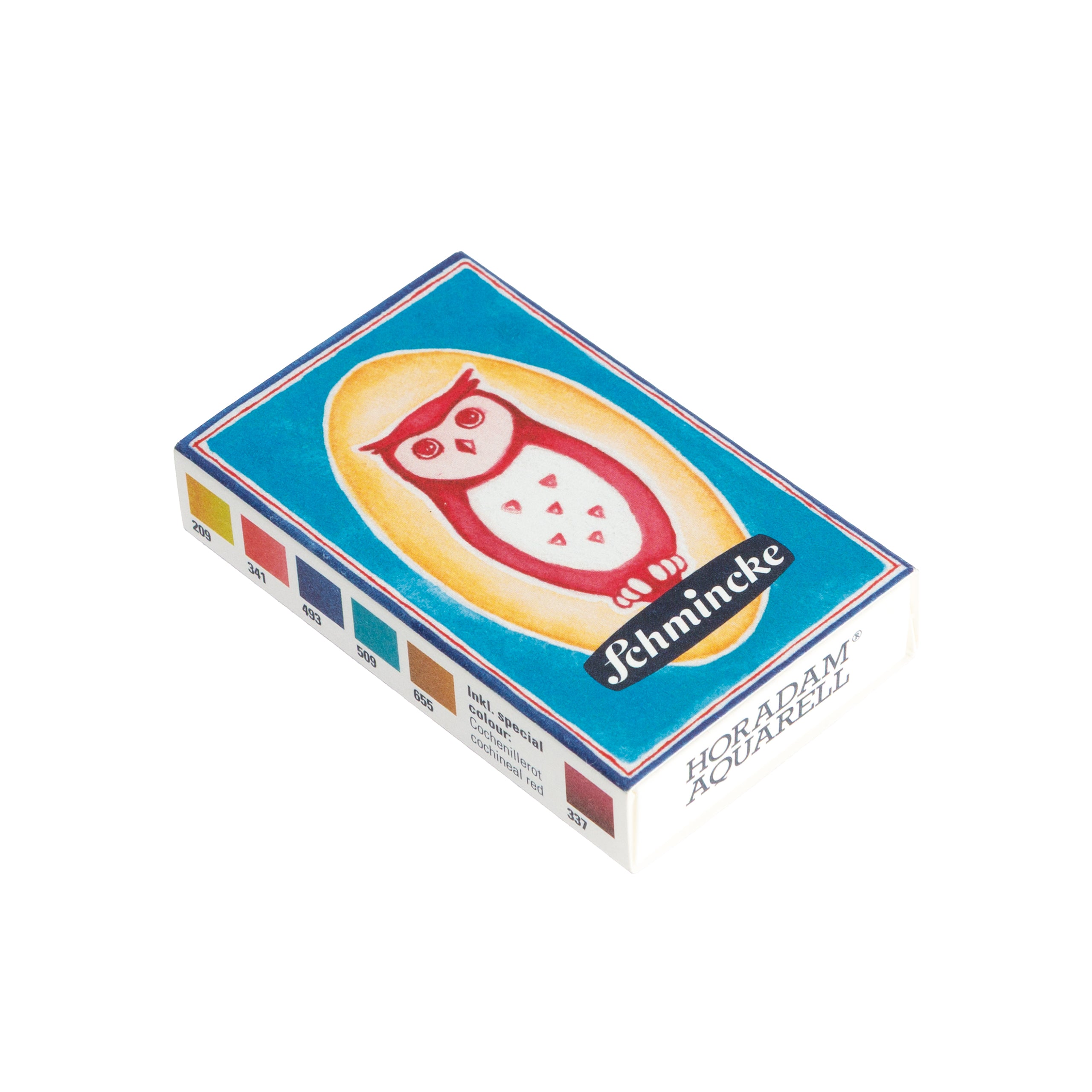 Schmincke Horadam Watercolor Set 6 pcs. ½ pans Matchbox
