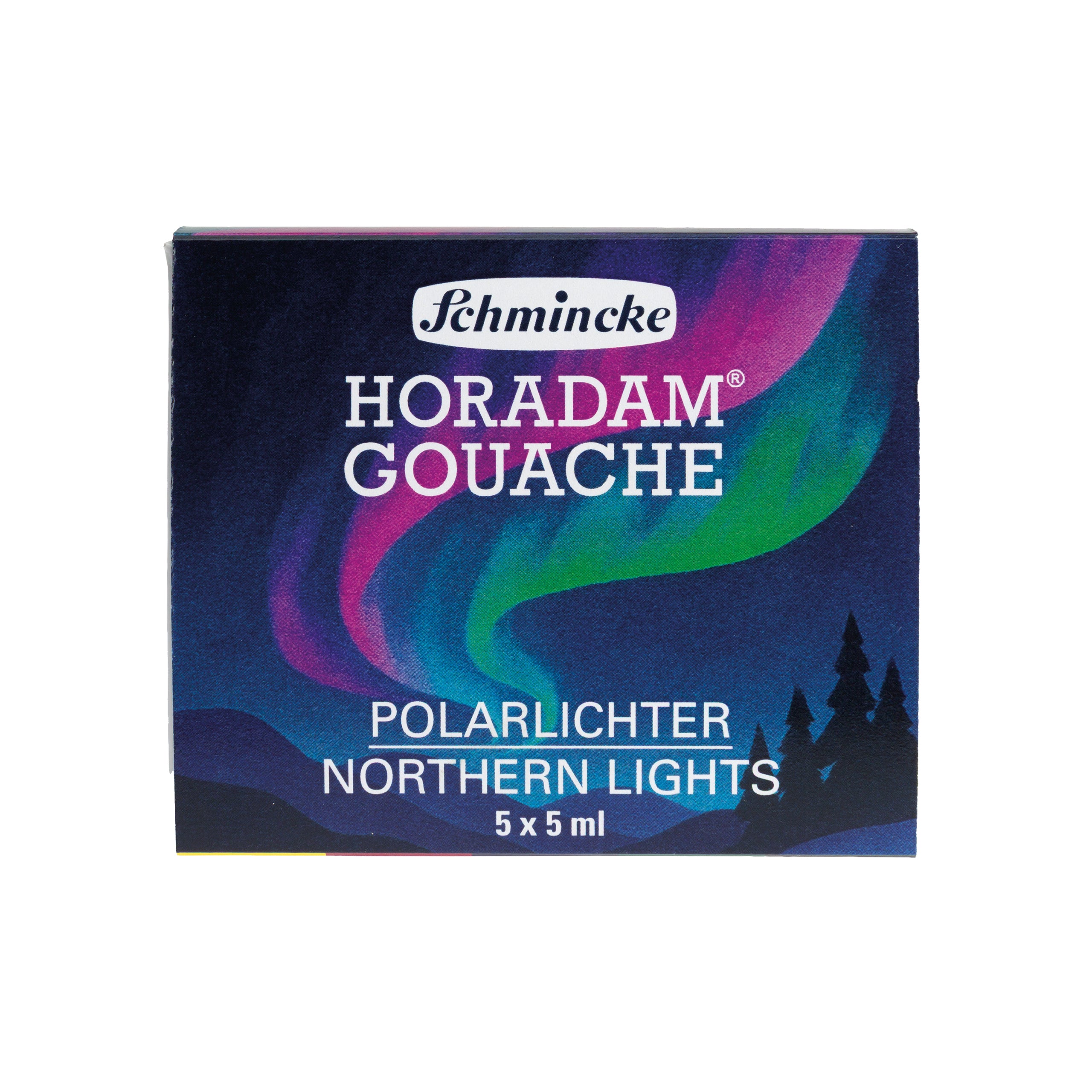 Schmincke Horadam Gouache set 5 x 5ml Northern Lights