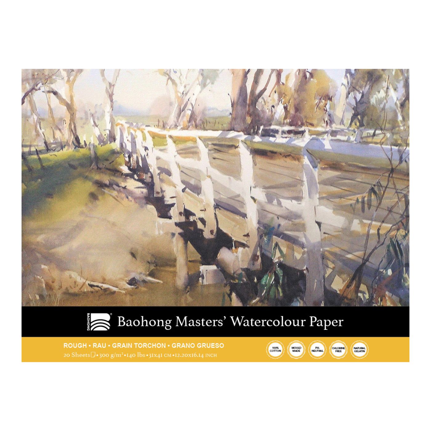 Baohong Masters' Watercolor Pad