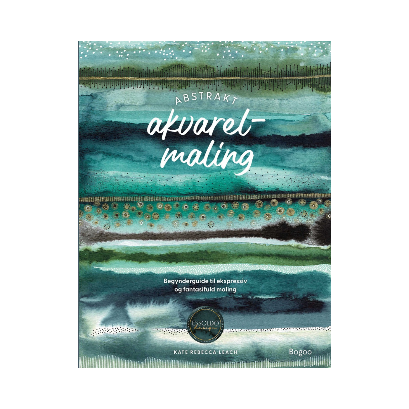 Abstrakt akvarelmaling