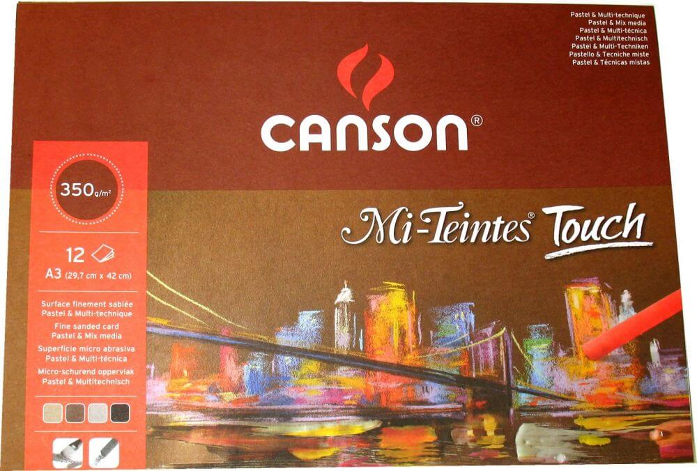 Canson Papir Canson Mi Teintes Touch pastelblok