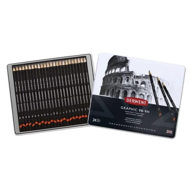 Derwent Tegneartikler Derwent Graphic 24 sæt