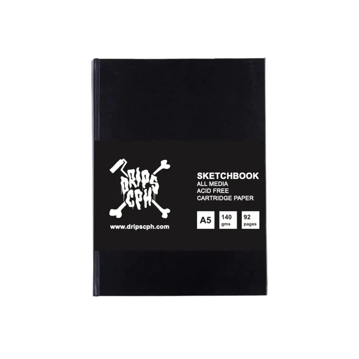 DRIPS CPH Sketchbook - A5, 140g.