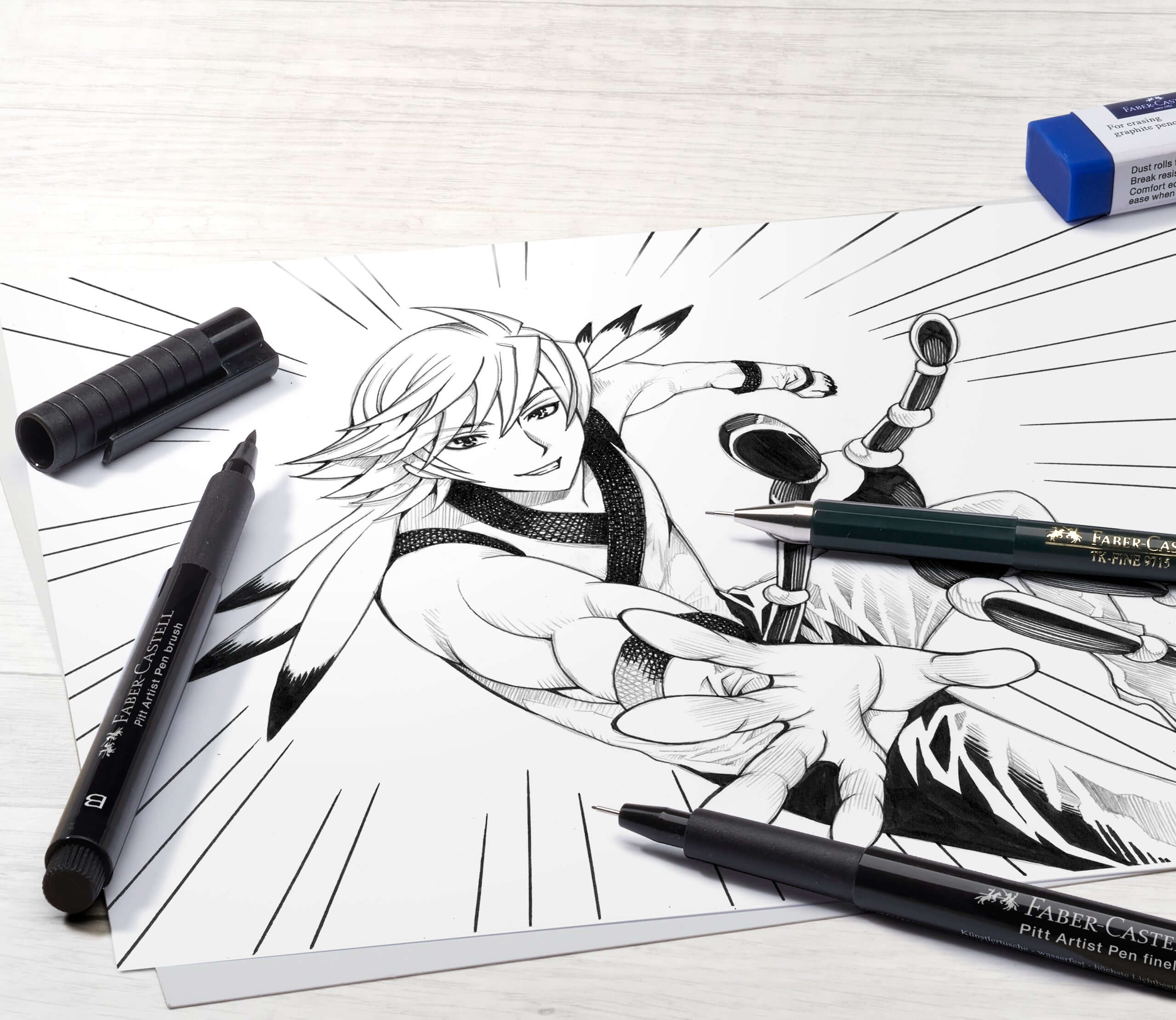 Faber-Castell Tegneartikler Faber-Castell Manga Starter Set