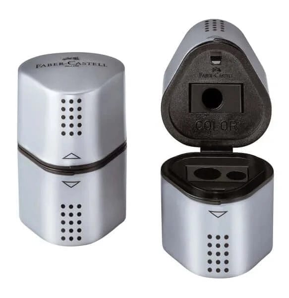 Faber-Castell Tilbehør Grå Grip 2001 trio blyantsspidser