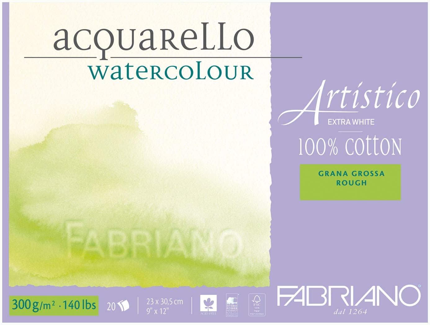 Fabriano Papir 18x26 cm Extra White Fabriano Rough