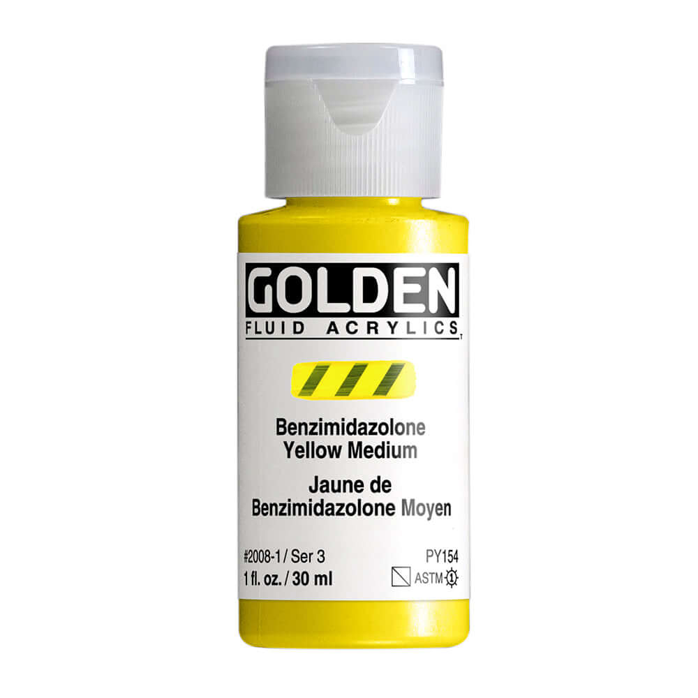 Golden Fluid Benzimidazolone Yellow Medium