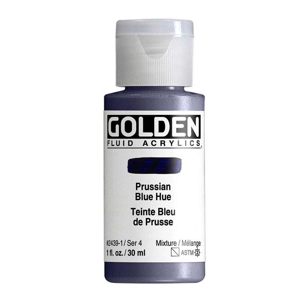 Golden Fluid Prussian Blue Hue