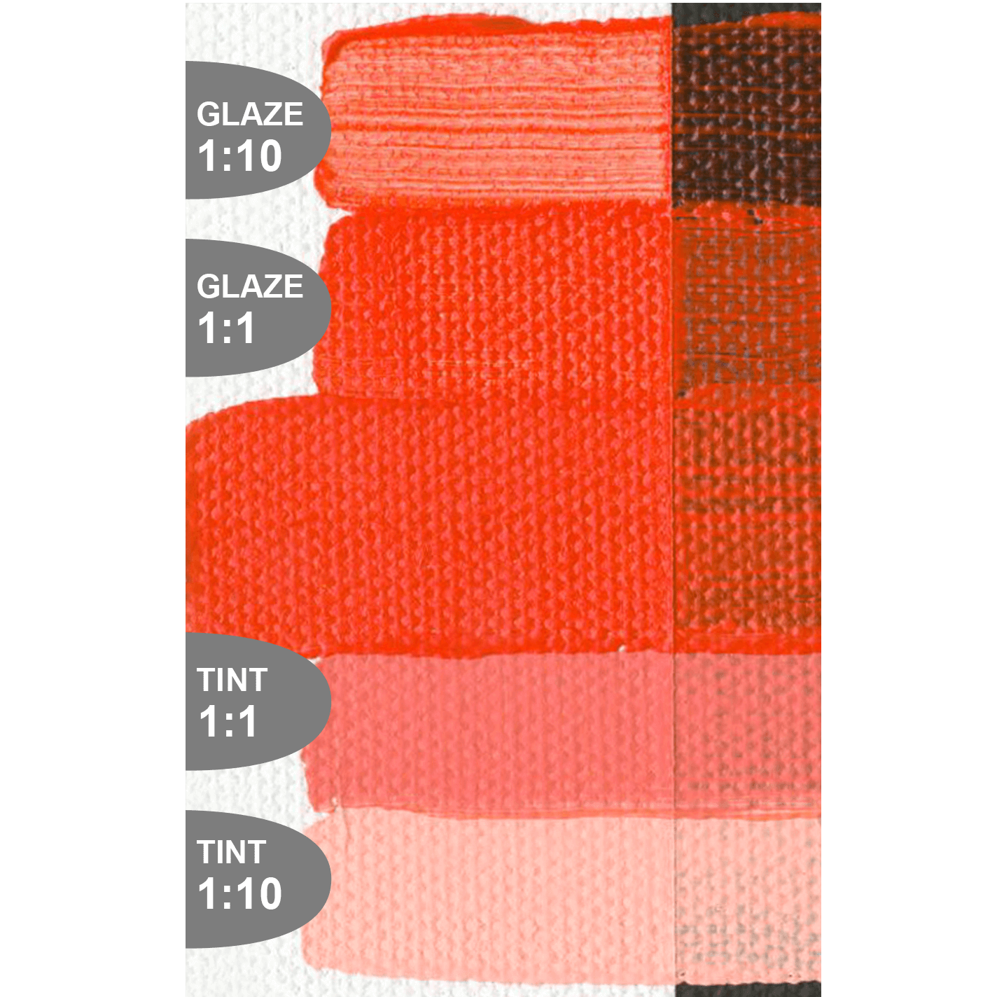 Golden Heavy Body Cadmium Red Light