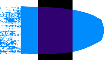 Golden Heavy Body Fluorescent Blue