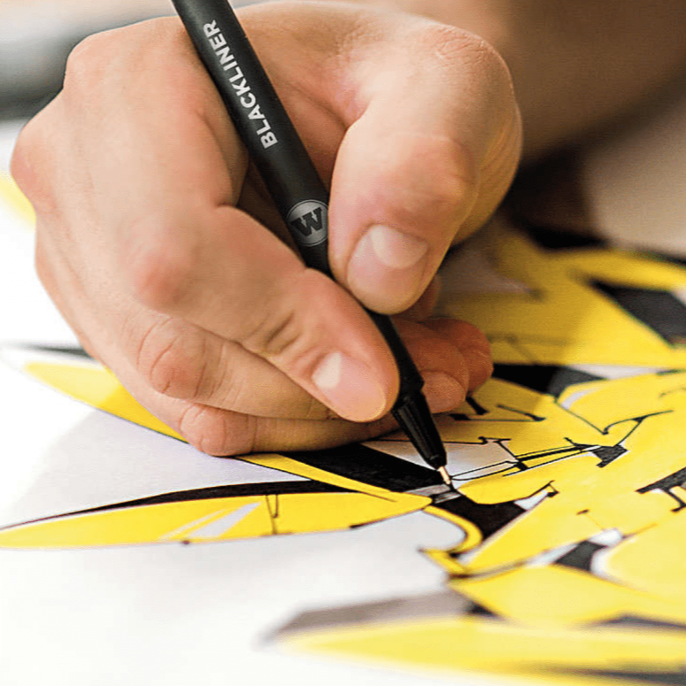 Molotow Tegneartikler Molotow Blackliner - flere størrelser