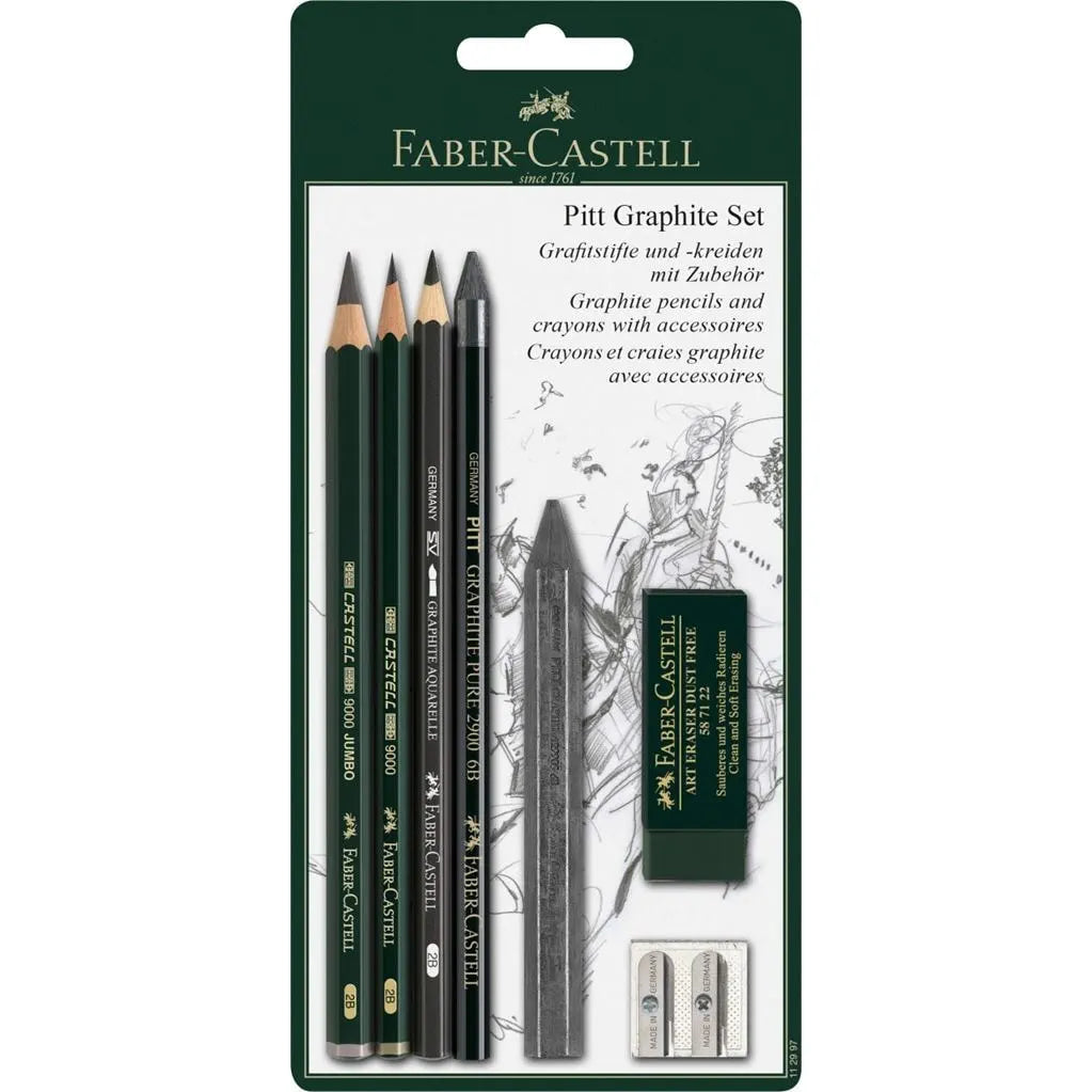 FC Pitt Graph.pencil,charcoal,eraser tips BK