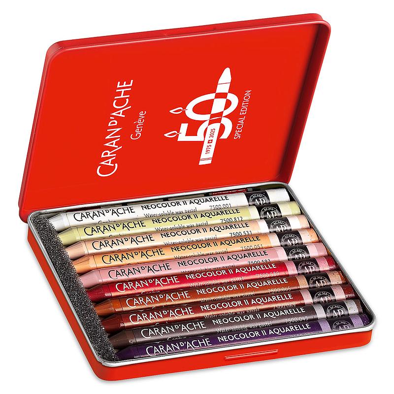 Caran d'Ache Neocolor Special edition 10stk Portrait
