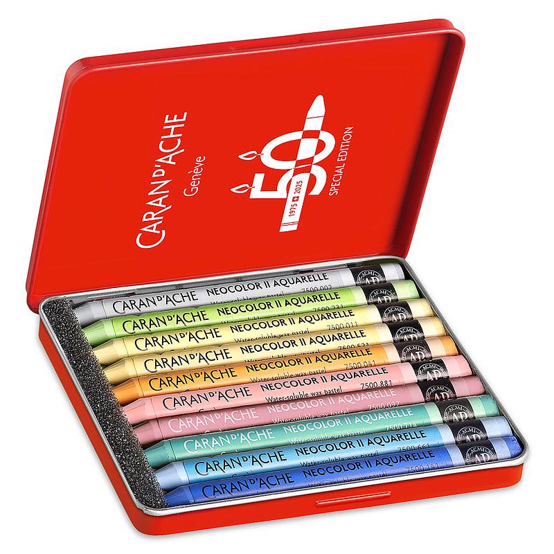 Caran d'Ache Neocolor Special edition 10stk Pastel