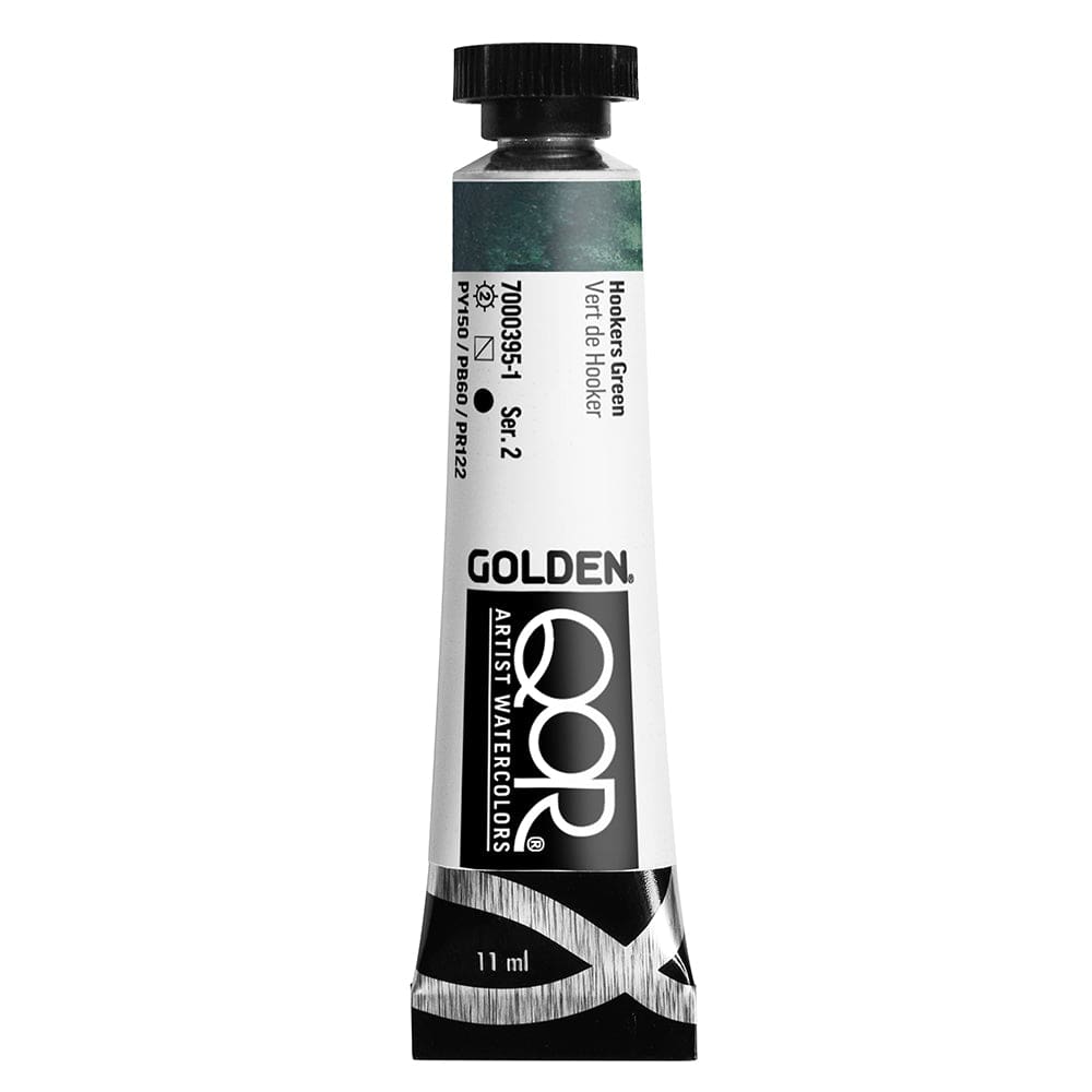 QoR Akvarelmaling 11ml Hookers Green