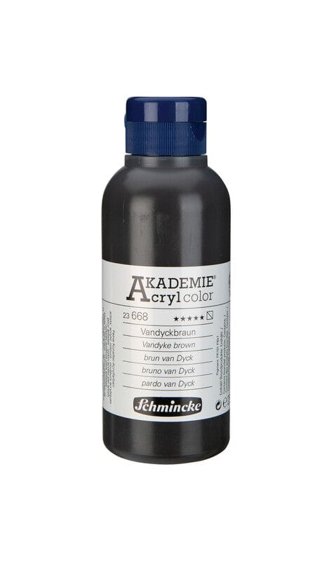 Schmincke Akademie Akryl 250ml Vandyke Brown