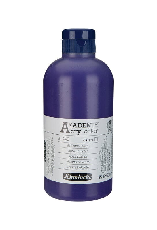 Schmincke Akademie Akryl 500ml Brilliant Violet