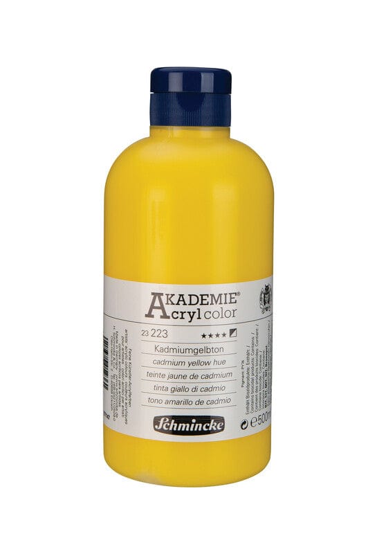Schmincke Akademie Akryl 500ml Cadmium Yellow Hue